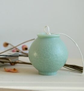 Moon Jar Objet Candle by Unjo Mansion